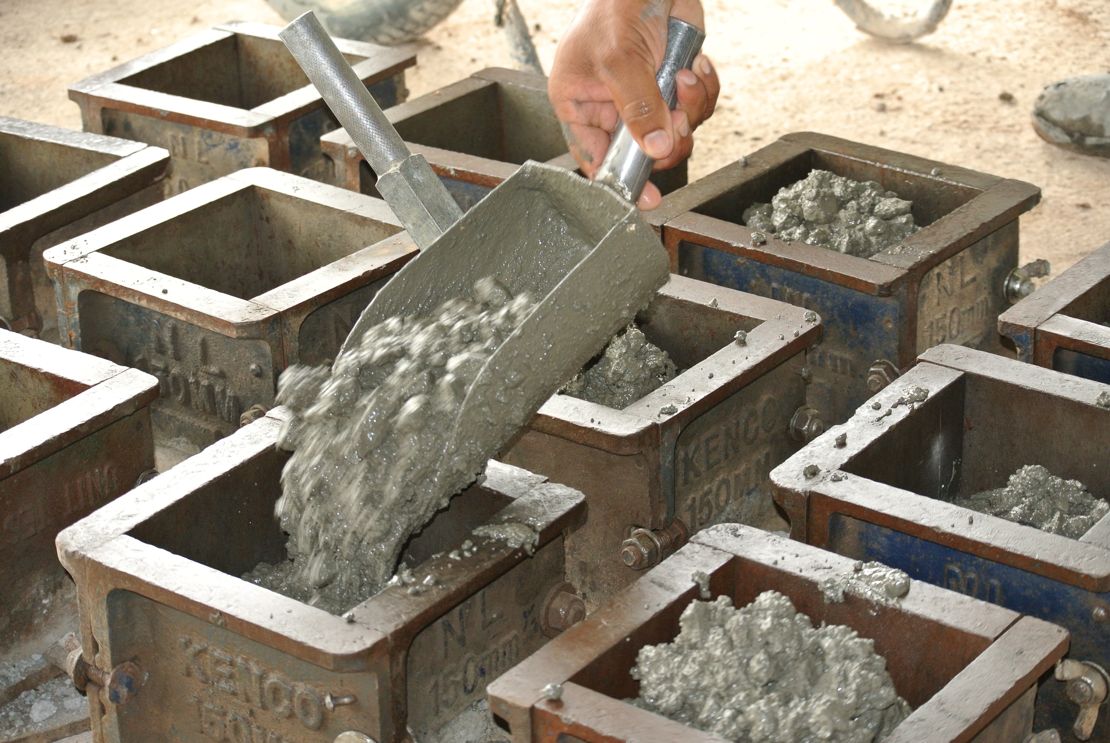 Concrete testing