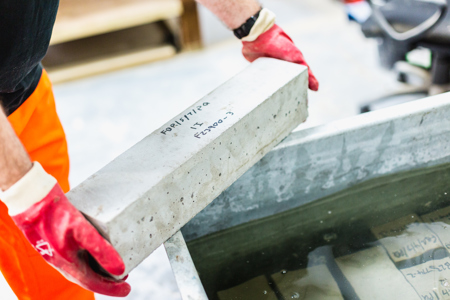 Concrete testing