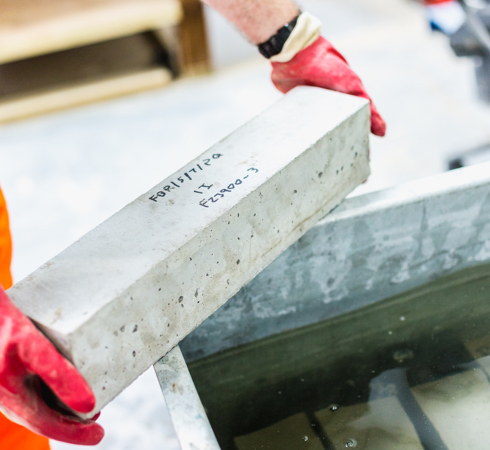 Concrete testing