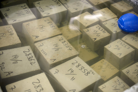Concrete cubes